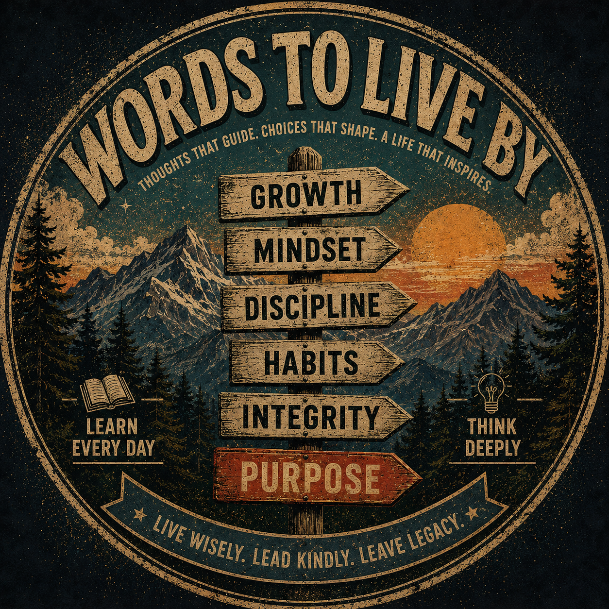 Words to live by