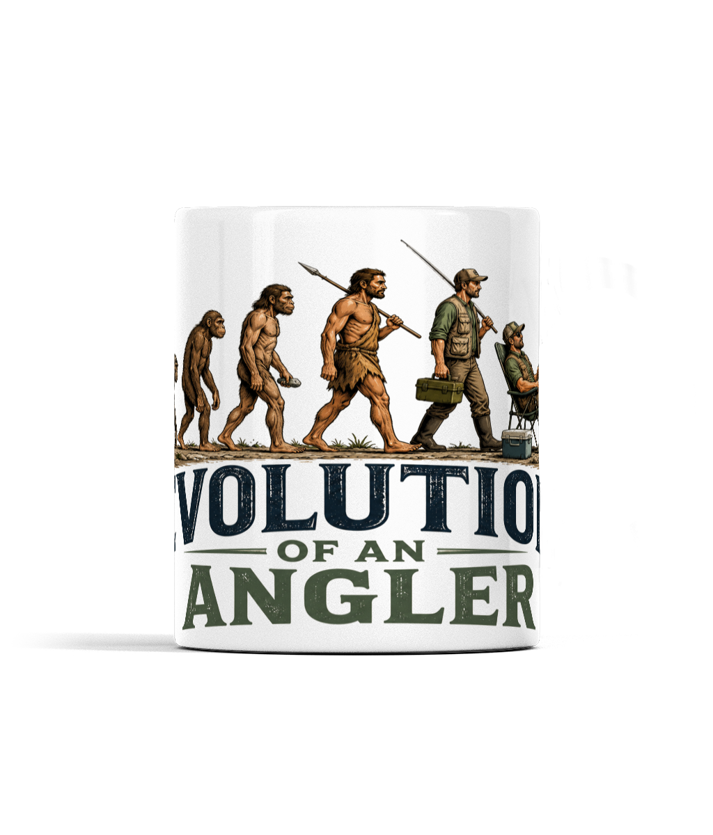 Evolution of an Angler — Mug